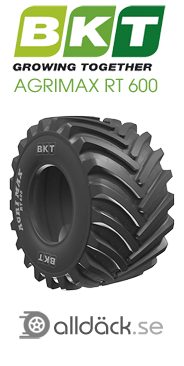 AGRIMAX RT 600 Radialdäck BKT för traktorer och jordbruk